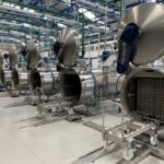 Ligne automatisée autoclaves