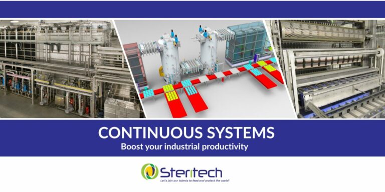 continuous systems for sterilization and pasteurization